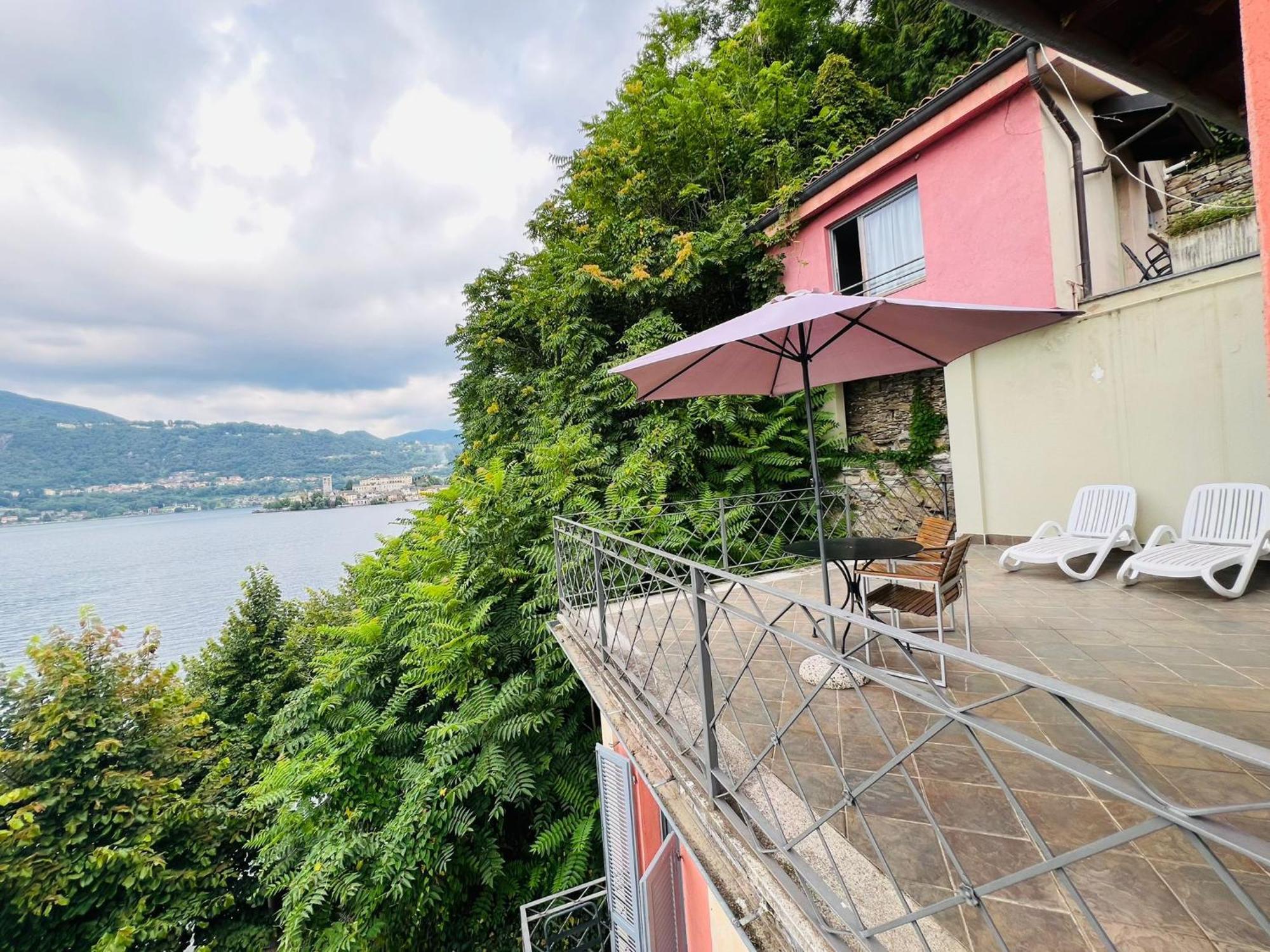 Casa Sul Lago Orta Orta San Giulio Exterior foto